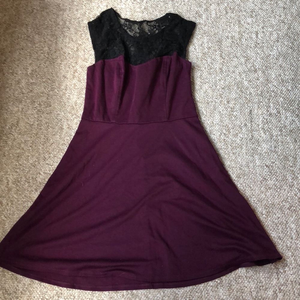 Purple dress